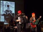 Die Essad Bey City Rollers am 18. Dezember 2014 im Studio R des Gorki-Theaters.