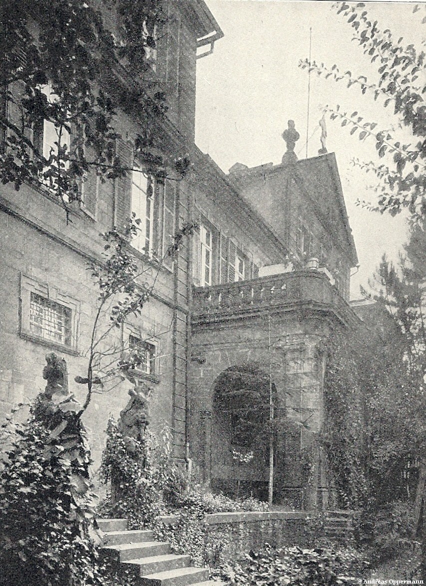 Am Kellereischloss in Hammelburg (1915)