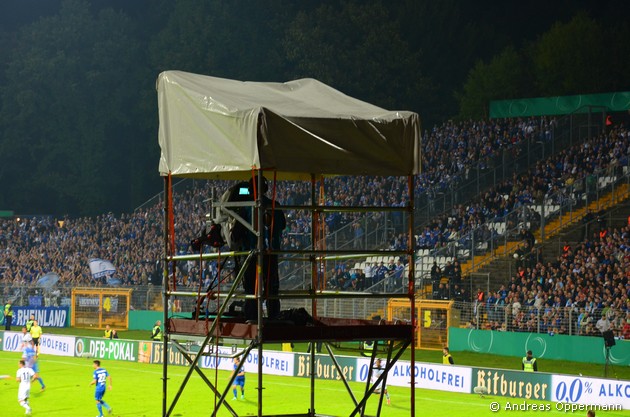 Pokalspiel am Böllenfalltor: Darmstadt 98 - Schalke 04