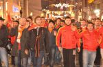 Fans sammeln sich zum Spiel Galataseray Istanbul gegen Siva Spor in der Türk Telekom Arena