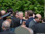 Gauck spricht mit Schülern aus Frankfurt (Oder)