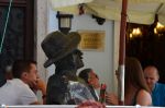James Joyce sitzt noch immer in seinem Stammcafé in Pula