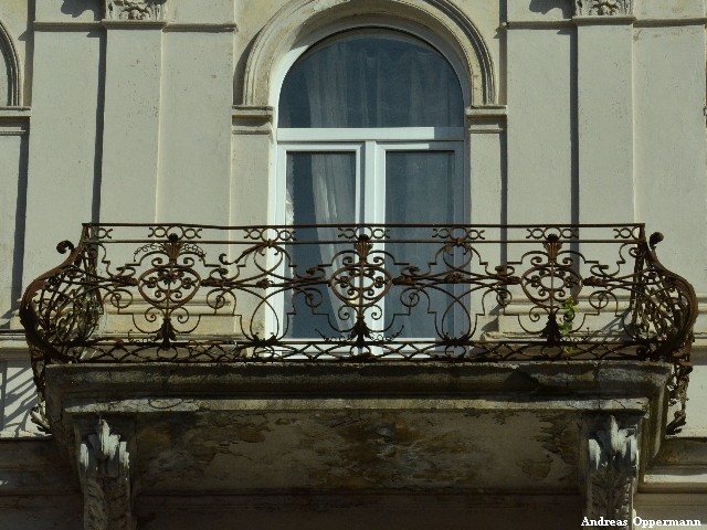 Schmiedeiserne Balkone in Lemberg